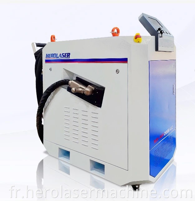 Herolaser 1KW 1,5 KW 2KW Machine laser à fibre de soudeur laser à la main pour 1 à 6 mm en cuivre en aluminium en acier inoxydable de 1 à 6 mm